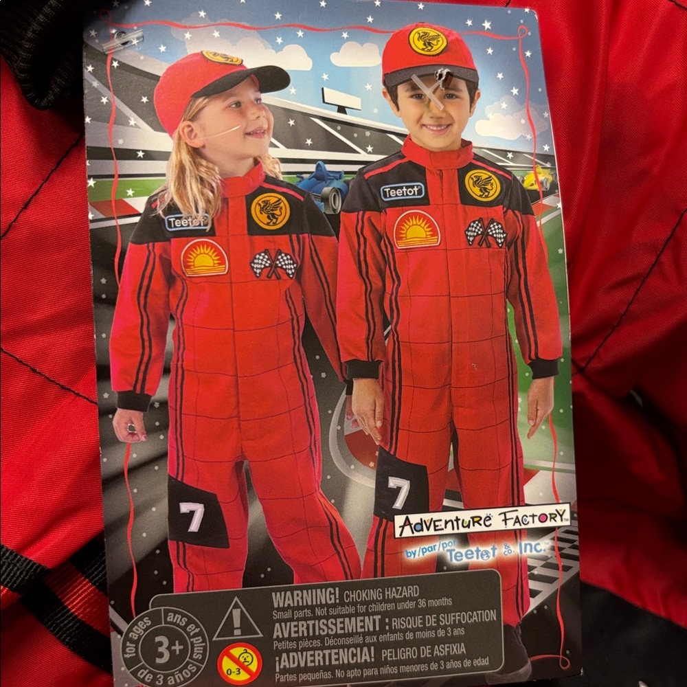 Kid's Teetot & Co Racing Champion Costume - Multiple Sizes!